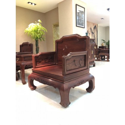 Sofa nguyên tấm gỗ Hương
